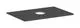 Hansgrohe-HG-Xelu-Q-Konsole-780-550-mit-Ausschnitt-mittig-fuer-Aufsatzwaschtisch-ohne-Hahnloch-Diamantgrau-Matt-54113910 gallery number 1